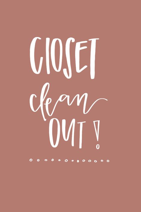 Clean Out Closet Sign, Closet Clean Out Image, Closet Clean Out Picture For Facebook, Closet Clean Out Picture Cute, Closet Clean Out Picture, Spring Closet Cleanout, Clothes Words, Selling Clothes Online, Closet Cleaning