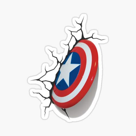 Captain America Shield Stickers | Redbubble Sale Wallpaper, Marvel Stickers, Anime Wolf Drawing, Marvel Gifts, Stickers Cartoon, Captain America Shield, Tumblr Stickers, Disney Sticker, Wallpaper Stickers