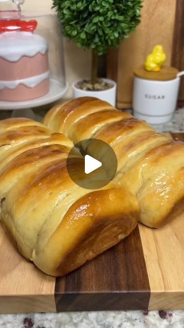 Lemon8US_Trends on Instagram: "Fluffy condensed milk bread easy Recipe 🍞
Condensed Milk Bread Recipe
Ingredients
- Dough:
- 1 cup warm milk
- ¼ cup sweetened condensed milk
- 1 egg
- 2 tbsp sugar
- 2 and ¼ tsp instant yeast
- 3 and ¼ cups all-purpose flour
- 1 tsp salt
- ¼ cup softened butter
- Milk glaze
- 3 tbsp softened butter
- 3 tbsp sweetened condensed milk

Instructions:
1. Combine warm milk, condensed milk, egg, sugar, and yeast. Add flour and salt, then mix into a dough.
2. Add Butter:Mix in the softened butter until smooth.
3. Knead the dough on a floured surface until elastic.
4. Place in a greased bowl, cover, and let rise for 1 hour.
5. Punch down the dough, divide it in half, roll each piece into a log, and cut into pieces.
6. Place in a greased loaf pan, cover, and let rise Fluffy Condensed Milk Bread, Recipe Condensed Milk, Condensed Milk Bread, Butter Recipes Homemade, Milk Bread Recipe, Bread Dough Recipe, Bread Easy, Milk Bread, Easy Bread Recipes