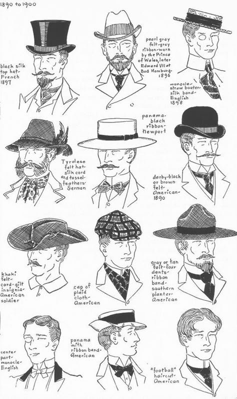 Late 1800s Mens Fashion, Late 1800s Fashion, 1800s Mens Fashion, Historical Hats, 1890s Fashion, Mens Hats Fashion, Victorian Hats, Sam Houston, Mens Hat