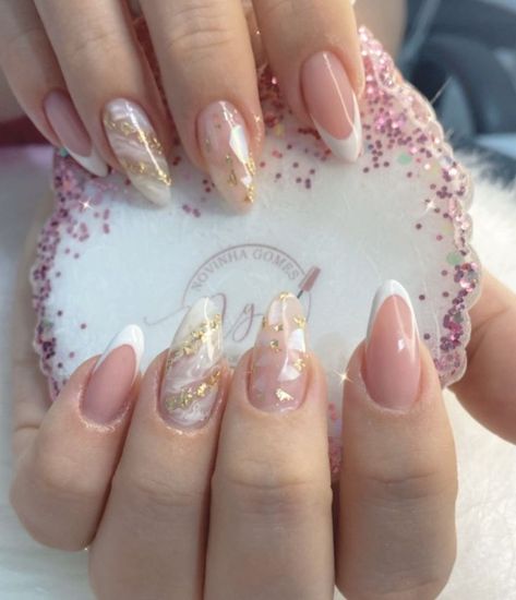 Pink Tip Nails, Hard Gel Nails, Graduation Nails, Nails Yellow, Short Acrylic Nails Designs, Uñas Acrilicas, Elegant Nails, Nail Art Hacks, Classy Nails