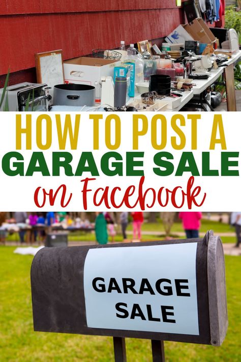 Know where to post garage sales on Facebook by checking this post! Let me help you make your garage sale organized and successful! #garagesale #yardsale via @sweeterbydesign Yard Sale Advertising Posts, Garage Sale Advertising Posts, Garage Sale Outfit, Yardsale Setup Ideas, Garage Sale Quotes, Garage Sale, Garage Sale Signs Funny, Garage Sale Advertising, Yard Sale Display