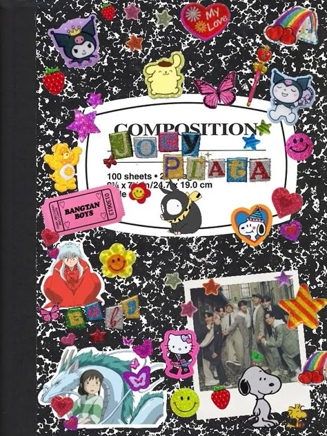 Notebook Yearbook Theme, 2000s Yearbook Theme, Scrapbook Yearbook Theme, 90s Yearbook Theme, 90s Yearbook, 2023 Journal, Essay Ideas, Yearbook Cover, Scrapbook Themes