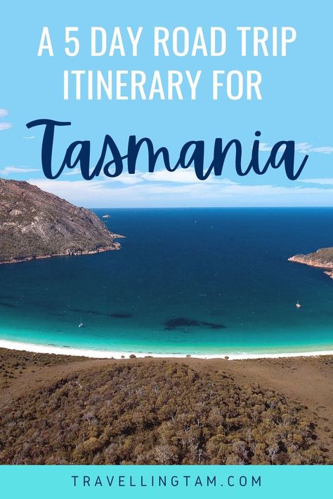 A road trip is undoubtedly the best way to see Tasmania, and a 5 day Tasmania road trip is the perfect way to get an introduction into the different elements of this incredible Australina state. Here's a 5 day itinerary suitable for outdoor enthusiasts to ensure you don't miss the highlights. Tasmania Road Trip, Road Trip With Dog, Tasmania Travel, Amazing Places To Visit, Australia Itinerary, East Coast Road Trip, Tasmania Australia, Oceania Travel, Family Road Trips