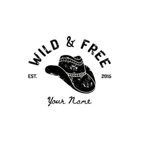 Rodeo Logo Design, Texas Logo Design Ideas, Country Logo Design Ideas, Old Western Design, Cowboy Logo Design Ideas, Vintage Logos Aesthetic, Western Logo Ideas, Western Photography Logo, Cowboy Tshirt Designs