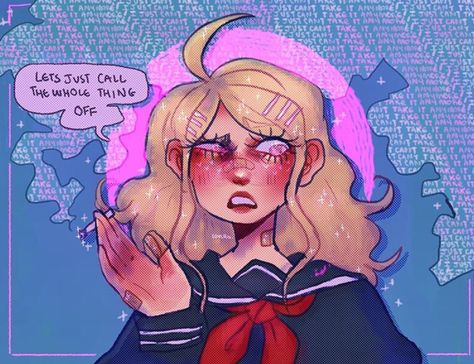 Pregame Danganronpa, Kaede Akamatsu, Pink Blood, New Danganronpa V3, Emo Art, Danganronpa V3, Video Game Art, Anime Inspired, Danganronpa