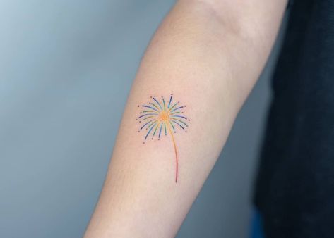 Firework Tattoo, Inner Forearm Tattoo, Small Forearm Tattoos, Sharpie Tattoos, Poppies Tattoo, Explore Tattoo, Poke Tattoo, Thanks A Lot, Temporary Tattoo Designs