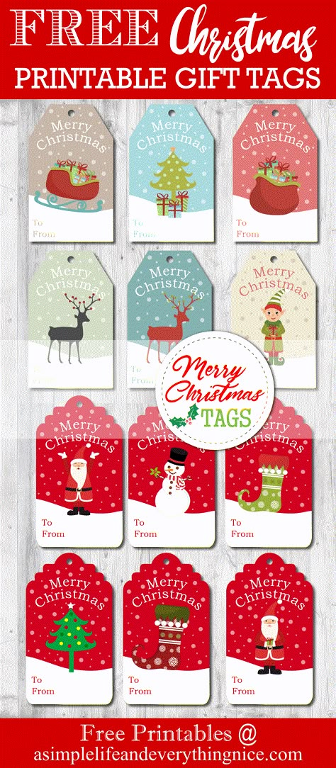 FREE christmas printable tags Merry Christmas Printable Tags, Free Christmas Tags, Free Christmas Tags Printable, Free Printable Christmas Gift Tags, Diy Christmas Tags, Christmas Gift Tags Free, Xmas Gift Tags, Merry Christmas Printable, Christmas Gift Tags Diy