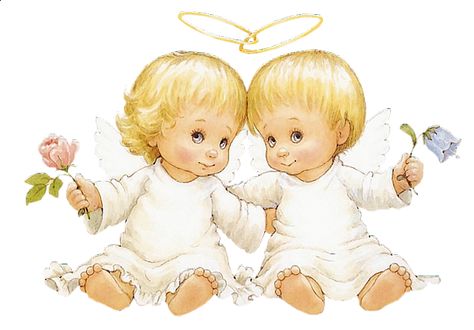 Two Baby Angels With Flowers Free Clipart Child Png, Angel Illustration, Teddy Pictures, Angel Images, Cartoon Fish, Clipart Free, Angel Cards, Angel Pictures, Free Clipart