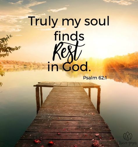 - Tricia Goyer Vertrouw Op God, Rest In God, Psalm 62, Ayat Alkitab, Favorite Bible Verses, God Jesus, Spiritual Inspiration, Read Bible, Scripture Quotes