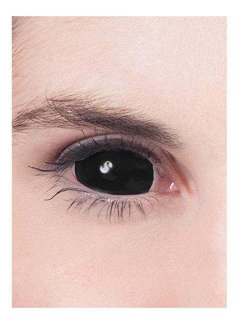 Werewolf Contacts, Cool Werewolf, Scary Werewolf, Vampire Makeup Tutorial, Sclera Contacts, Black Sclera, Black Contact Lenses, Cat Eye Contacts, Werewolf Costume