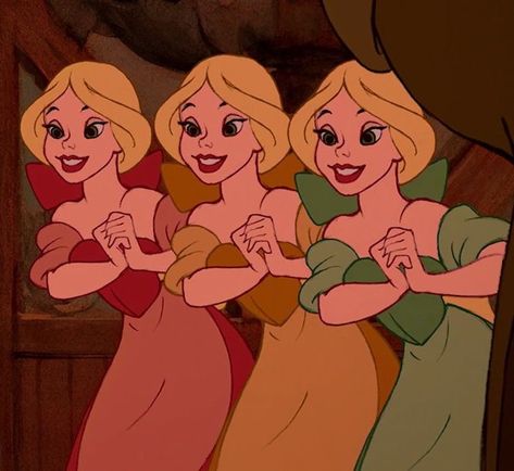 Blonde Triplets, The Beauty And The Beast, Evil Disney, World Of Disney, X Male Reader, Disney Princess Images, Princess Drawings, Disney Fanatic, Female Cartoon