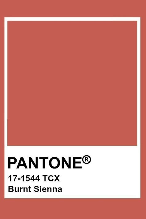 Burnt Peach Color, Pantone Burnt Sienna, Pantone Burnt Orange, Burnt Sienna Aesthetic, Burnt Sienna Color Palette, Burnt Pink, Pantone Orange, Pantone Tcx, Pantone Red