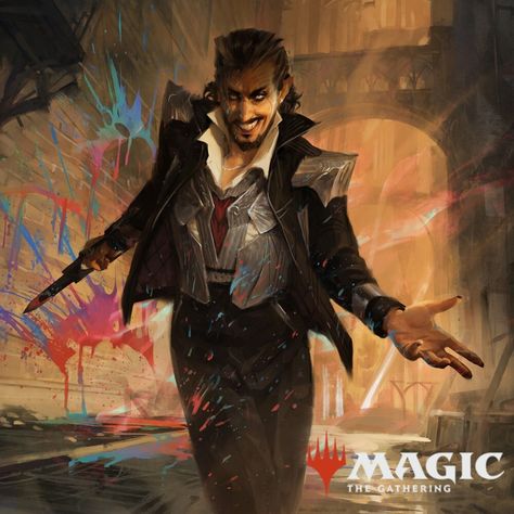 New Capenna Art, Streets Of New Capenna, New Capenna, Mtg Art, The Painter, Dungeons And Dragons Homebrew, Modern Fantasy, Urban Fantasy, Art Series