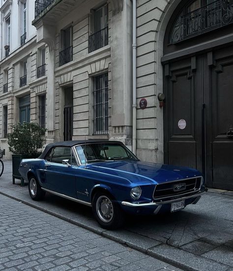 Vintage Navy Blue Aesthetic, Navy Blue Car Aesthetic, Blue Old Car Aesthetic, Old Money Car Aesthetic, Navy Blue And Silver Aesthetic, Blue Fancy Aesthetic, Navy Blue Aesthetics, Navy Color Aesthetic, Blue Mustang Aesthetic