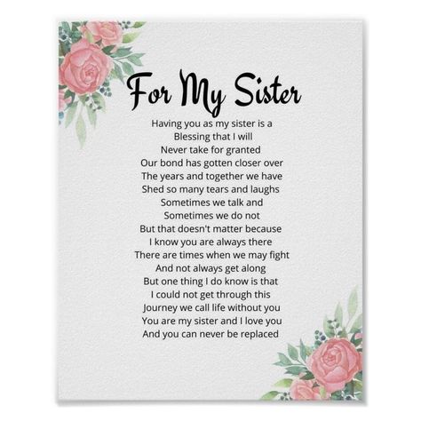 Happy Thanksgiving Sister, Thanksgiving Sister, Poems For My Sister, Sister Friend Quotes, Sister Poem, Prayers For Sister, Funny Happy Birthday Song, Message For Sister, Sister Love Quotes