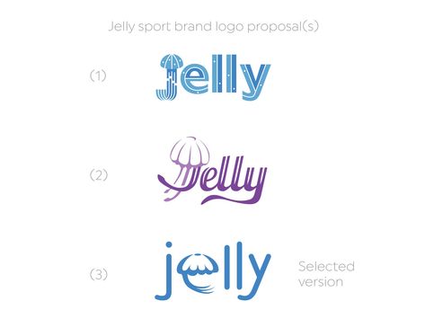 jelly by Peter Vasvari Jelly Logo Design, Sports Brand Logos, Boho Branding, Logo Redesign, Logo Collection, Sports Brands, Identity Logo, Cool Logo, Creative Professional