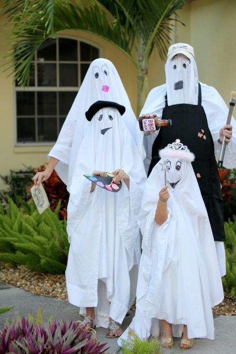 Ghost Costume Ideas, Halloween Costumes For Adults Couples, Ghost Costume Kids, How To Make Ghosts, Halloween Fun Ideas, 2023 Halloween Costumes, Fun Costume Ideas, Ghost Halloween Party, Detective Party