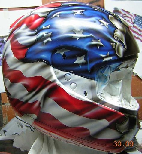 Custom Bike Helmets, Motorcycle Helmets Art, Airbrushed Helmets, Motorcycle Art Painting, Custom Motorcycle Paint Jobs, Motorcycle Helmet Design, Kustom Paint, Motorcycle Paint Jobs, Custom Motorcycle Helmets