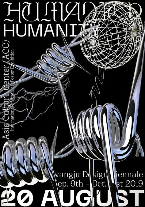 Humanity: poster series - Fonts In Use 3d Poster, Flipagram Instagram, Poster Series, Arte Inspo, Exhibition Poster, Graphic Design Posters, Graphic Design Art, Graphic Poster, Graphic Design Inspiration