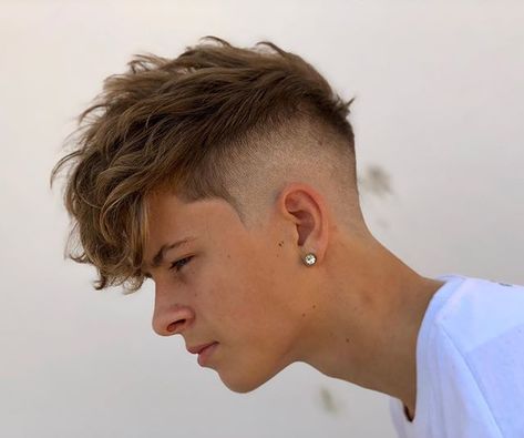 Shaved Sides Long Top, Boy Haircut Long On Top, Boy Haircut Long, Side Haircut, Top Haircuts For Men, Beyonce Hair, Boy Haircuts Long, Boy Haircut, Shaved Side Hairstyles