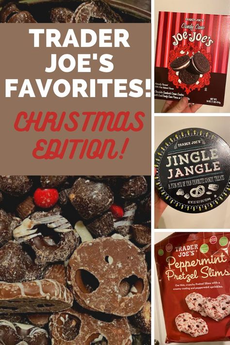 Another one of my favorite things from Trader Joe's blog, Christmas edition. Lots of cute holiday treats for gifts and to just enjoy yourselves too! Trader Joes Christmas Appetizers, Trader Joe Desserts, Christmas Trader Joes, Trader Joe’s Christmas Gifts, Trader Joe’s Christmas Items, Trader Joes Must Haves 2024, Trader Joe’s Christmas, Cute Holiday Treats, Treats For Gifts