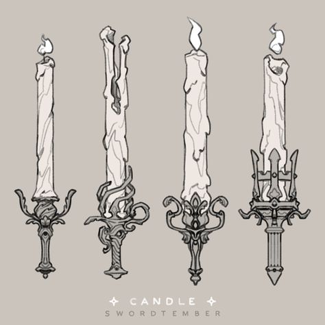 Candle Concept Art, Props Concept, 8bit Art, Props Art, Fantasy Props, Art Manga, 캐릭터 드로잉, One Candle, Fantasy Concept Art