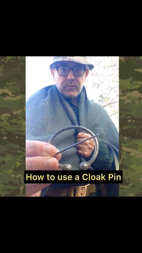 https://payhip.com/evadesurvive Cloak pins allow you to turn your field blanket into a cloak, to help keep you warm outdoors. Cloak Pin, Survival Blanket, Bushcraft, Cloak, Being Used, How To Use, Camping, Turn Ons, Pins