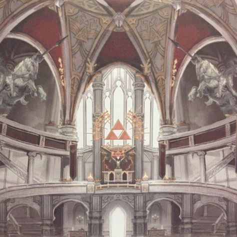 Hyrule Castle Art, Hyrule Aesthetic, Twilight Princess Aesthetic, Tom Painting, Loz Aesthetic, Castle Concept Art, Castle Concept, Hyrule Castle, Zelda Botw