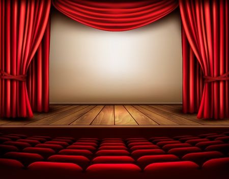 Curtain Photography, Theater Scene, Theatre Backdrops, Curtains Vector, Theatre Curtains, Theatre Scene, Great Fire Of London, Stage Background, Filters For Pictures