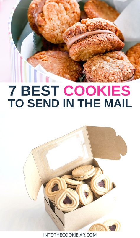 Cookies To Send In The Mail, Treats To Send In The Mail, Cookies That Mail Well, Cookies That Travel Well In The Mail, Mailing Cookies Care Packages, Cookies To Mail Care Packages, How To Mail Cookies Care Packages, Christmas Cookies To Mail, Cookies That Ship Well Care Packages