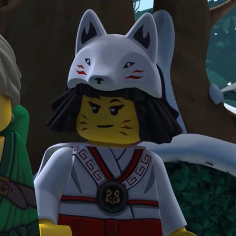 desc: ninjago ice chapter - awakenings (s11e30) | #ninjago #lego #icons #pfps ! Akita Ninjago, Ninjago Lego, Wolf Girl, Lego Ninjago, Lego, Marvel