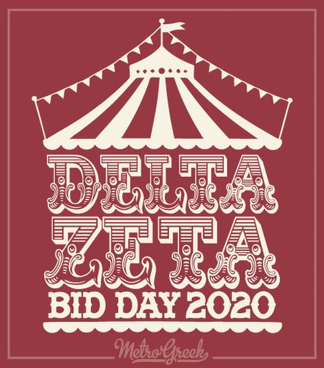 Circus Bid Day, Circus Shirts, Sorority Themes, Post Prom, Recruitment Themes, Bid Day Shirts, Sorority Sweatshirts, Carnival Themed Party, Sorority Bid Day