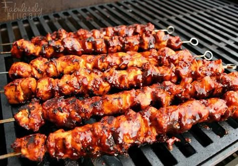 The Best BBQ Chicken Kebabs Recipe Best Bbq Chicken, Chicken Kebab Recipe, Breakfast And Brunch, Skewer Recipes, Chicken Kabobs, Chicken Kebabs, Barbecue Chicken, Best Bbq, Barbecue Recipes