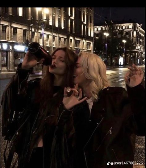 Bff Party, Devil's Night Penelope Douglas, Faux Leather Jacket Women, New York Night, Twisted Series, Nyc Life, New York Aesthetic, Uptown Girl, How To Pose