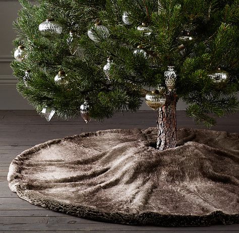 5 Best Tree Skirts - Let's Get Crafty! Montana Decor, Fur Christmas Tree Skirt, Faux Fur Christmas Tree, Fur Tree Skirt, Fur Christmas Tree, White Christmas Tree Skirt, Faux Fur Tree Skirt, Fur Skirt, Fur Tree