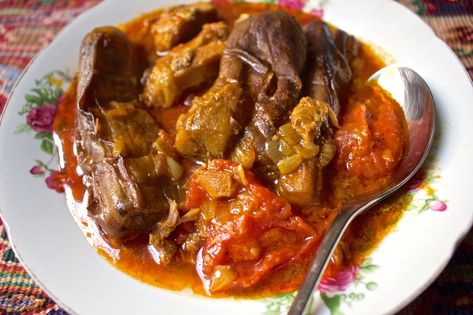 Khoresht Bademjan, Khoresh Bademjan, Eggplant Stew, Iranian Dishes, Iranian Recipes, Iranian Cuisine, Persian Cuisine, Iranian Food, Eggplant Parmesan