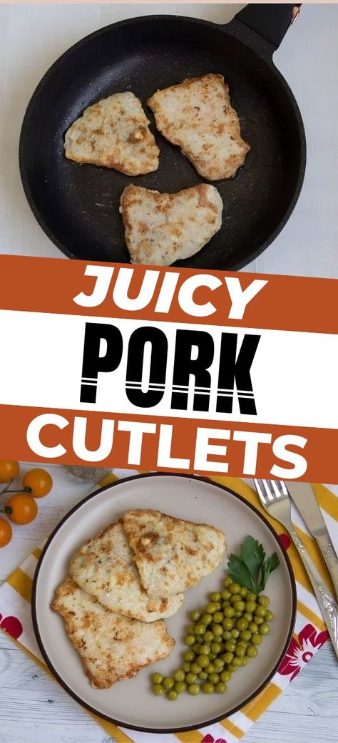 Juicy Pork Cutlets: A Guaranteed Tender and Flavorful Meal Baked Beef Ribs, Pork Cutlet Recipes, Cutlet Recipes, Baked Pork Ribs, Homemade Ketchup Recipes, Best Pizza Dough Recipe, Pork Cutlet, Homemade Chicken Nuggets, Ketchup Recipe