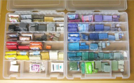 Polymer clay storage Polymer Clay Storage Ideas, Polymer Clay Storage, Clay Storage, Paint Inspo, Clay Supplies, Witch Shop, Witchy Crafts, Waste Time, Artist House