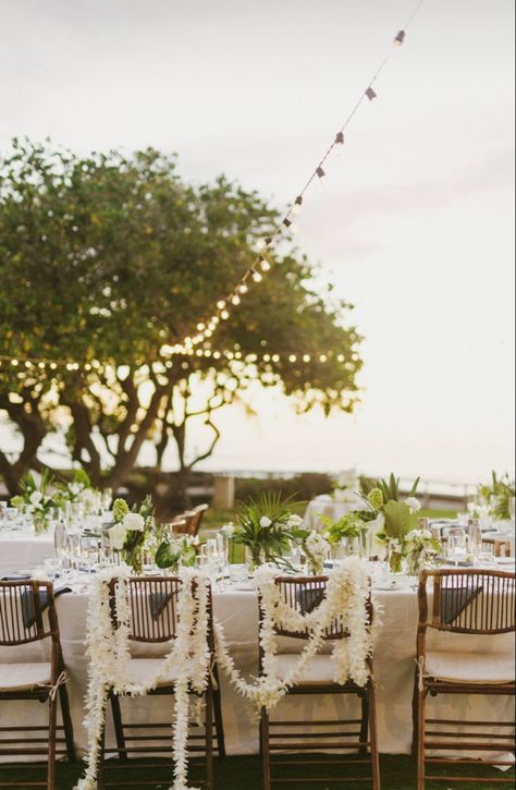 Hawaiian Themed Rehearsal Dinner, Katie Cooper, Hawaii Beach Wedding, Kualoa Ranch, Port Douglas, Maui Wedding, Fantasy Wedding, Hawaiian Wedding, Hawaii Beach