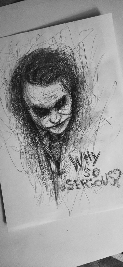 Joker Joker Pen Art, Joker Sketch Pencil, Joker Sketch Easy, Joker Drawing Sketches, Sketch Joker, Crazy Drawings, Joker Sketch, Joker Drawing, Joker Drawings