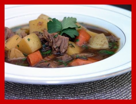 INGREDIENTS: (This recipe can be altered easily to use two leftover ducks, and slightly less well with one leftover turkey.  If turkey is us... Goose Stew, Goose Recipes, Hearty Stew, Low Fiber Diet, Christmas Goose, Food Christmas, Hearty Stews, Leftover Turkey, Gifts For Coffee Lovers