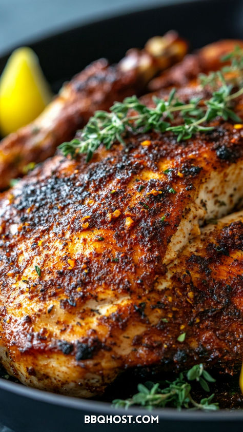 Add some bold flavor to your turkey this year with Cajun butter spatchcock turkey! Packed with spices like paprika, garlic, and cayenne, this recipe is a spicy twist on the classic turkey. Perfect for thanksgiving turkey spatchcock. Save it now and click through for more recipes! Turkey Recipes Thanksgiving Spatchcock, Cajun Butter Spatchcock Turkey, Spatchcock Turkey Recipes, Spatchcock Turkey Oven, Turkey Parts Recipe, Barbeque Turkey, Smoked Spatchcock Turkey, Turkey Thanksgiving Recipe, Turkey Spatchcock