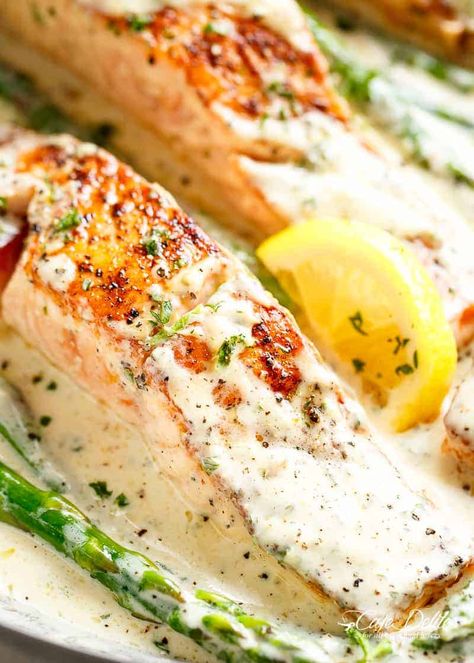 Mustard Sauce For Salmon, Salmon With Dijon Mustard, Garlic Dijon Sauce, Creamy Dijon Sauce, Salmon With Cream Sauce, Seasonal Meals, Dijon Mustard Sauce, Creamy Dijon, Mustard Cream Sauce