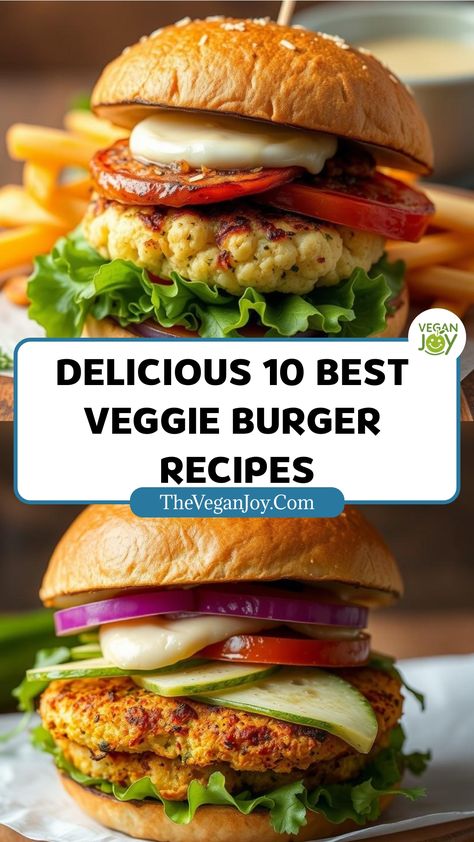 Guilt-free indulgence: 10 veggie burgers that taste like heaven Burger Recipes Vegetarian, Vegetable Burger Patties, Dr Praegers Veggie Burger, Veggie Burger Patty, Homemade Veggie Burger, Veggie Burger Recipes, Tempeh Burger, Vege Burgers, Vegetarian Burger Recipe