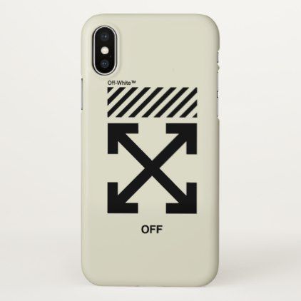 White Phone Case Diy, Off White Phone Case, Phone Cases Black And White, Off White Nike Phone Case, Naruto Phone Cases, White Iphone Case, Technology Accessories, White Iphone, Iphone Accessories