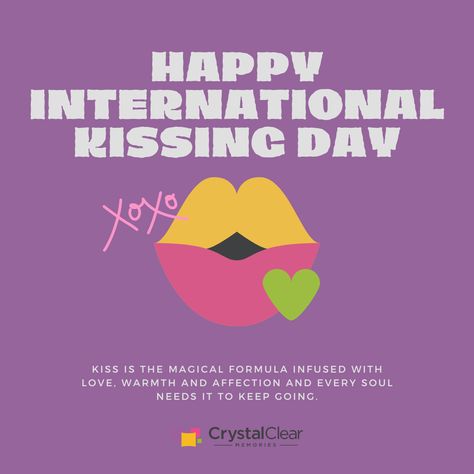 “When words are not enough to express your feelings, kisses are the best way to say it all that your heart has…. Warm wishes on International Kissing Day.” #kisses #kissingday #feelings #international #crystalclearmemories #madeintampa #WeAreCrystalClear #3dcrystals #personalizedgifts #customgifts #uniquegifts #giftideas #lasercrystals #photogifts #gifting #specialgifts #like4like #instadaily #photooftheday #instapic #follow4follow #l4l #f4f #3D #engravedcrystals #cc_memories International Kissing Day, Birthday Quotes For Me, To Express Your Feelings, Express Your Feelings, Cute Love Wallpapers, Quotes For Me, Love Wallpapers, Memories Quotes, Love Wallpaper