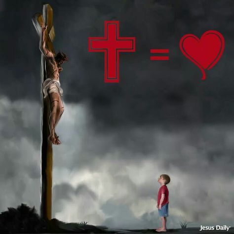 True love is a cross Yes Jesus Loves Me, Ayat Alkitab, Jesus Christ Images, Morning Inspiration, My Jesus, Jesus Pictures, God Is Love, Jesus On The Cross, John 3 16