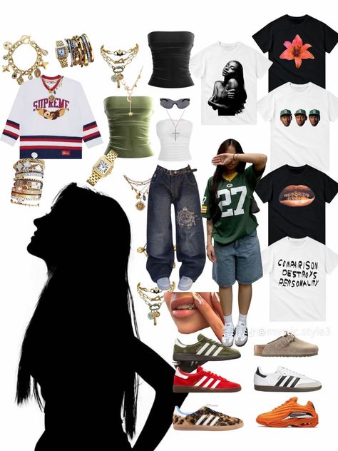 Streetwear Inspo Girl, Types Of Aesthetics Styles List, Mystic Outfits, Maximalist Streetwear, Y2k Streetwear Outfits, Nyc Aesthetic Fashion, Different Aesthetics Types List, Yk2 Style, Mystic Clothing