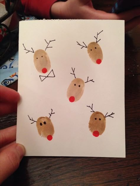 Creative Christmas Cards, Diy Holiday Cards, Drawing Christmas, Christmas Cards Kids, Christmas Card Art, Homemade Christmas Cards, Christmas Card Crafts, Nails 2023, Diy Christmas Cards